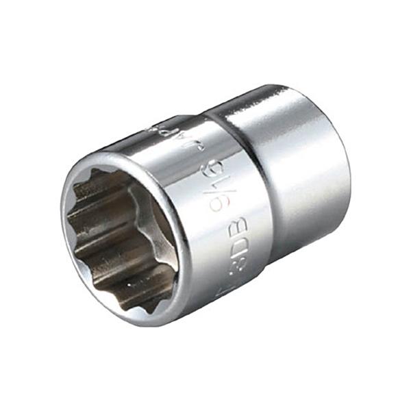 他サイト： ＴＯＮＥ　ソケット（１２角）　吋目　１／２ｉｎｃｈ　４ＤＢ−１６　１個（直送）の商品画像