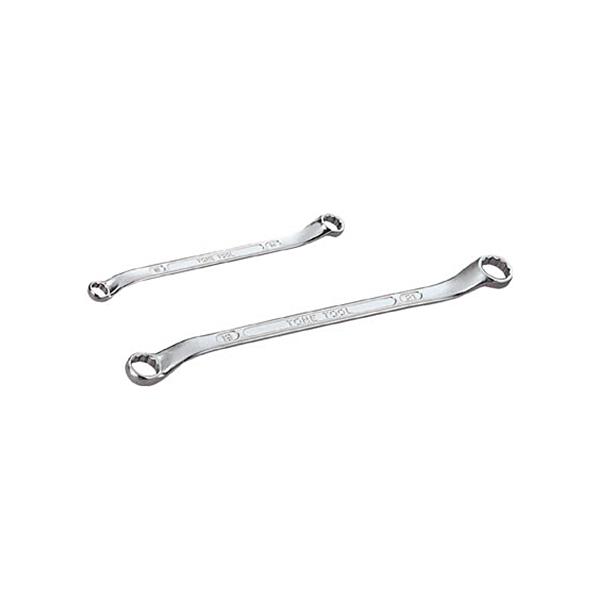 他サイト： ＴＯＮＥ　ロングメカニックめがねレンチ（４５°×１０°）　１０×１２ｍｍ　Ｍ４４−１０１２　１個　（直送）の商品画像