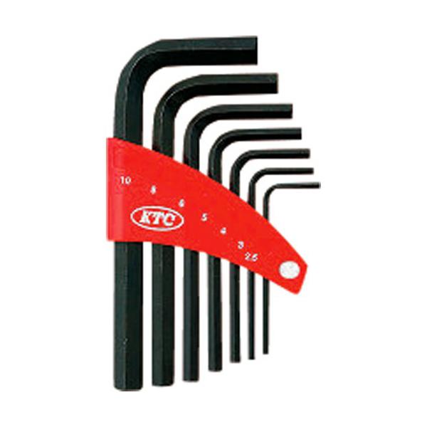 他サイト： 京都機械工具　ＫＴＣ　Ｌ形六角棒レンチセット　７本組　ＨＬ１０７　１セット（直送）の商品画像