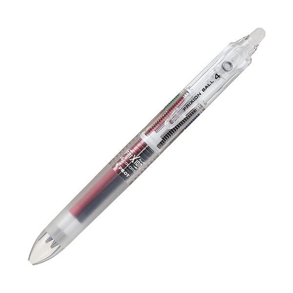 他サイト： 多色ゲルインキボールペン　フリクションボール４　０．３８ｍｍ　（軸色：ノンカラー）　ＬＫＦＢ−８０ＵＦ−ＮＣ　１本（お取寄せ品)の商品画像