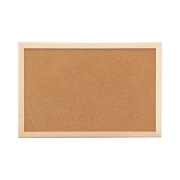 メーカー：オリジナル 　品番：TSWCB-4530   両面使える定番コルクボード。　　＜押しピン付＞＜両面使用できます＞