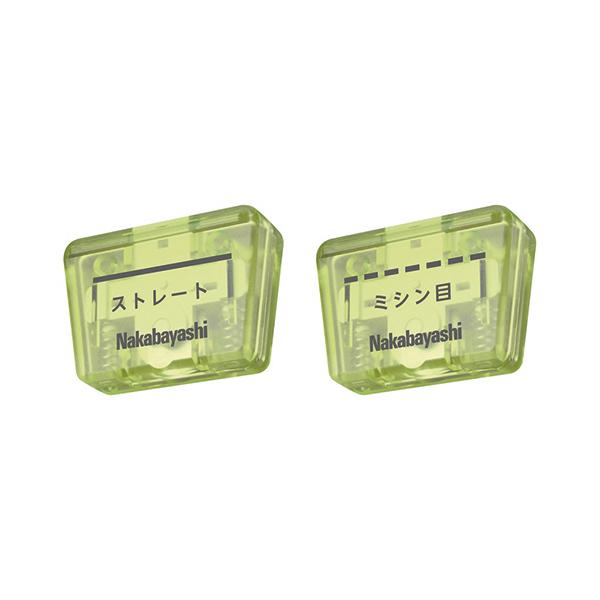 スライドカッタースリム用替刃　Ａ４用　ストレート・ミシン目×各１枚　ＮＳＣ−ＳＨ１　１パック