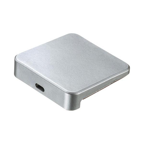 メーカー：サンワサプライ　 品番：SLE-19PK  貼るだけでセキュリティスロットを増設できる。強力粘着テープでかんたん取り付け。　　＜パッケージ＞＜寸法図＞