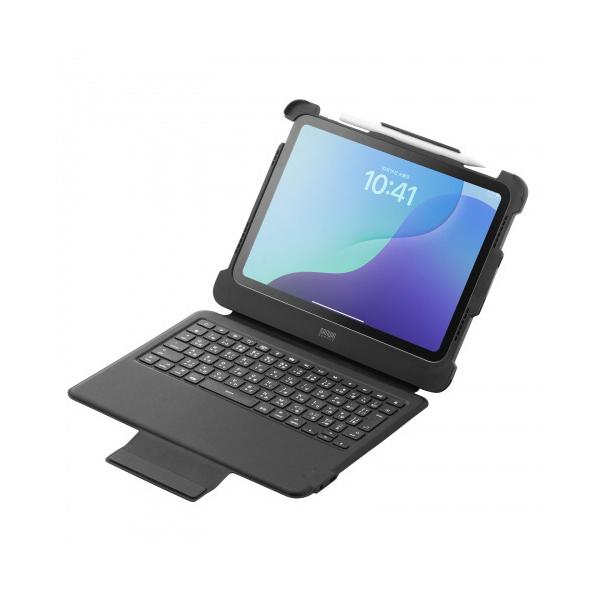 ｉＰａｄ　第１０世代・Ａ１６専用ケース付き一体型キーボード（Ｔｙｐｅ−Ｃケーブル接続）　ブラック　ＳＫＢ−ＩＰ８ＢＫ　１台（お取寄せ品)