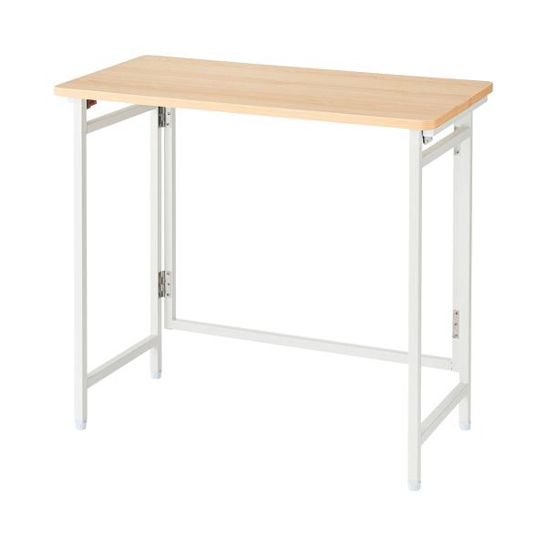 他サイト： ＹＡＭＡＺＥＮ　パタパタデスク　幅８００×奥行４００×高さ７００ｍｍ　ウッドナチュラル　ＲＰＳＴ−８０４０Ｈ（ＷＮ／ＷＨ２）　１台の商品画像