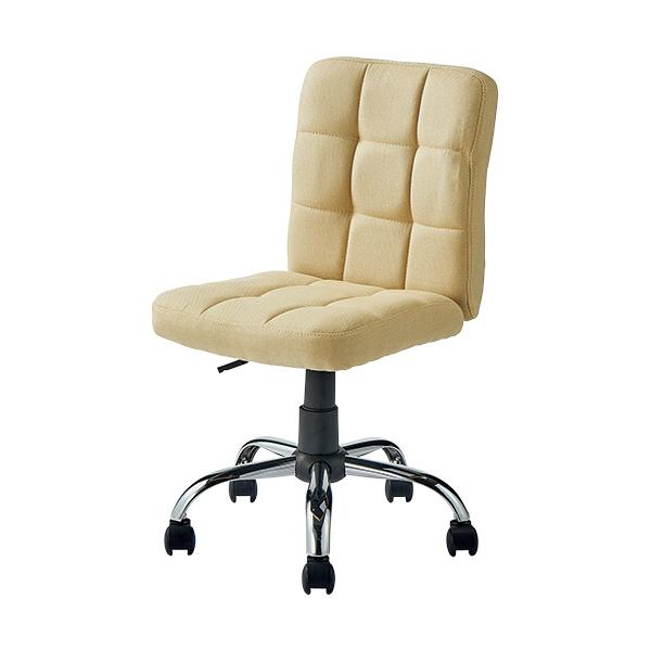 山善（YAMAZEN） ファブリックチェア ベージュ FCL−42（BE