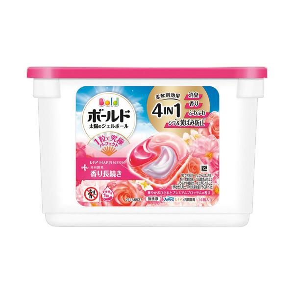 P&G ボールド ジェルボール4D 華やかおひさまとプレミアムブロッサム