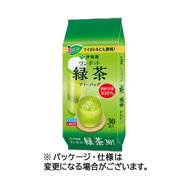 伊藤園（ITO EN） ワンポット 緑茶 ティーバッグ 1袋（30バッグ