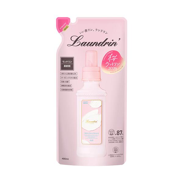 メーカー：ネイチャーラボ  品番：NL133582  華やかでどこか懐かしいサクラの香りの柔軟剤。