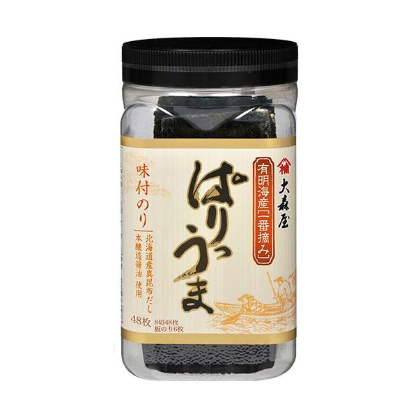 他サイト： 大森屋　ぱりうま　卓上味付のり　８切４８枚　１個の商品画像