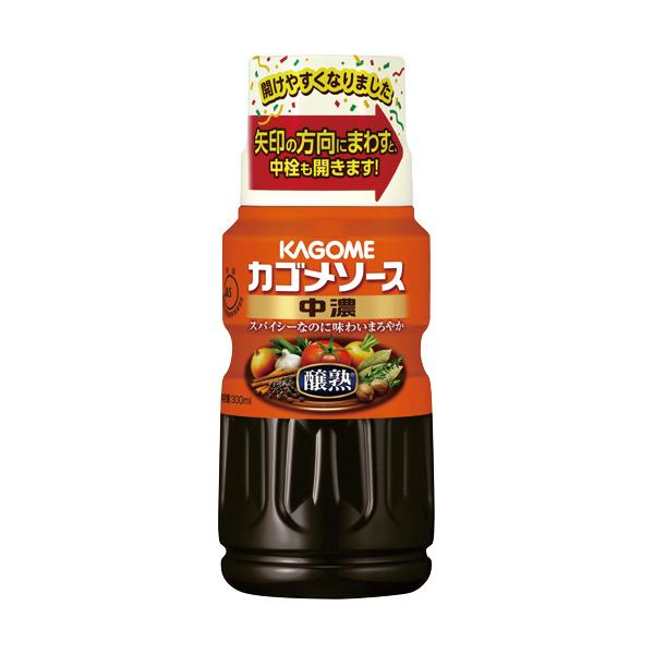 メーカー：カゴメ   品番：98318   カゴメ独自の「醸熟」製法により、スパイシーなのに味わいまろやかなソースです。