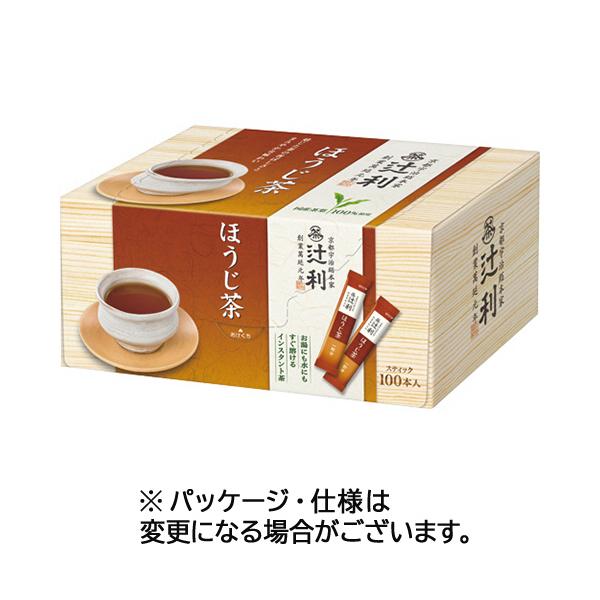 他サイト： 片岡物産　辻利　インスタントほうじ茶　１箱（１００本）の商品画像