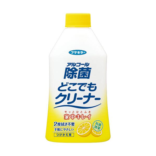 他サイト： フマキラー　アルコール除菌　どこでもクリーナー　つけかえ用　３００ｍＬ　１本の商品画像