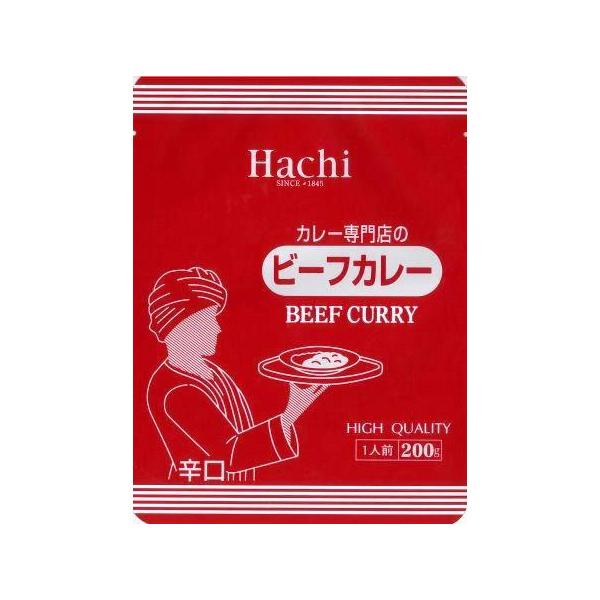 ハチ食品　カレー専門店のビーフカレー　辛口　２００ｇ　１食