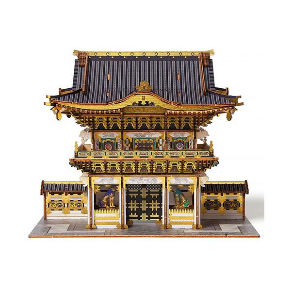 エーゾーン 木製アート ｋｉ−ｇｕ−ｍｉ 日光東照宮 陽明門 カラーＶｅｒ． １個 （お取寄せ品）