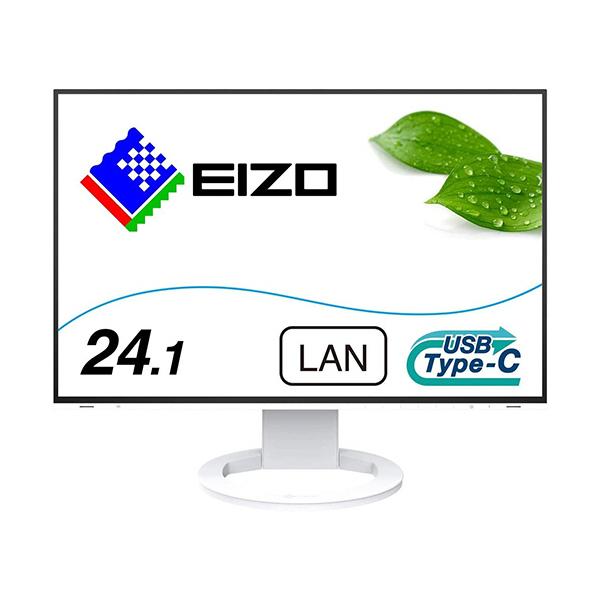 EIZO FlexScan EV2495-WT ホワイト モニター EIZO FlexScan 24．1型 カラー液晶モニター ホワイト