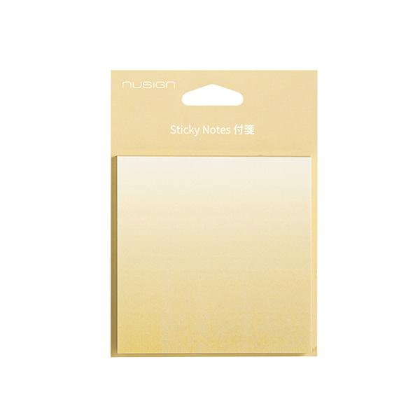 デリ　ｎｕｓｉｇｎ　ふせん正方形　７４×７４ｍｍ　イエロー　ＤＬＩ−ＮＳＮ３５７ＹＥ　１冊