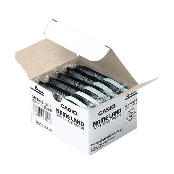 CASIO（カシオ） NAME LAND スタンダードテープ 6mm×8m