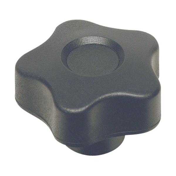 メーカー：イマオコーポレーション　品番：STK30N　ハンド操作にフィットする五角形タイプのノブです。