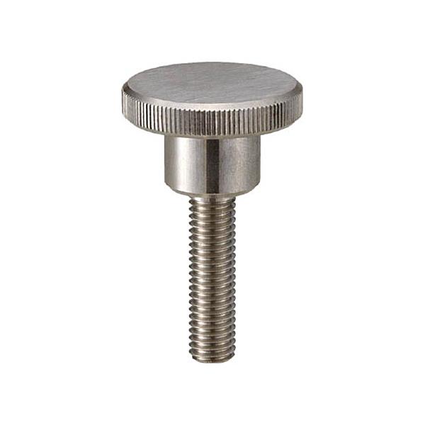 メーカー：ＴＲＵＳＣＯ 　品番：TKKBTM4X10   段付タイプのローレットノブです。　　