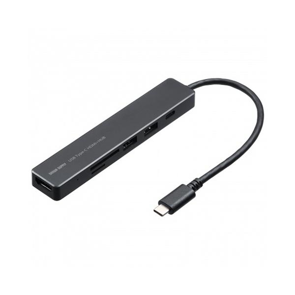 ＨＤＭＩポート付　ＵＳＢ　Ｔｙｐｅ−Ｃドッキングハブ　ＵＳＢ−５ＴＣＨＣ２６ＢＫ　１個（お取寄せ品)【爆買】