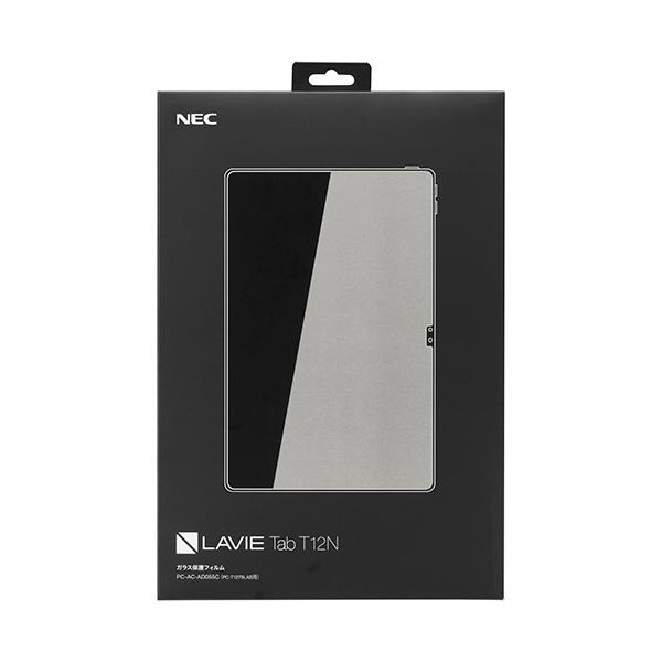 NEC LAVIE Tab T12N 12.1型　【ほぼ新品・保護フィル貼付】 NEC LAVIE Tab T12N ガラス保護フィルム PC−AC