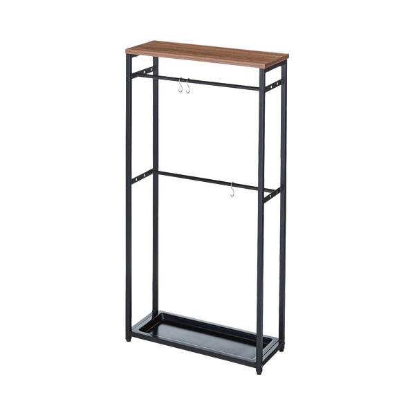 他サイト： ＹＡＭＡＺＥＮ　アンブレラスタンド　幅５００×奥行２００×高さ１０３０ｍｍ　ダークブラウン／マットブラック　ＲＵＳ−５０（ＤＢＲ３／ＭＢＫ）　１台の商品画像