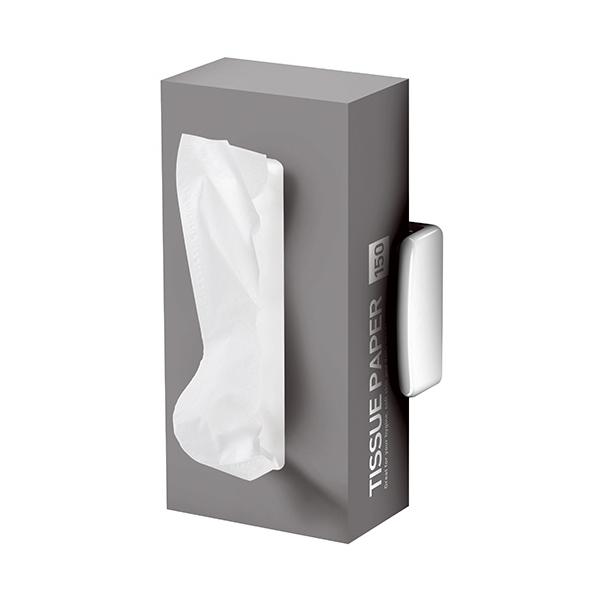 メーカー：アスベル　 品番：A4123  マグネットでペーパーボックスを取り付け。　　＜使用イメージ＞<br>※ボックスティッシュは商品に含まれません。