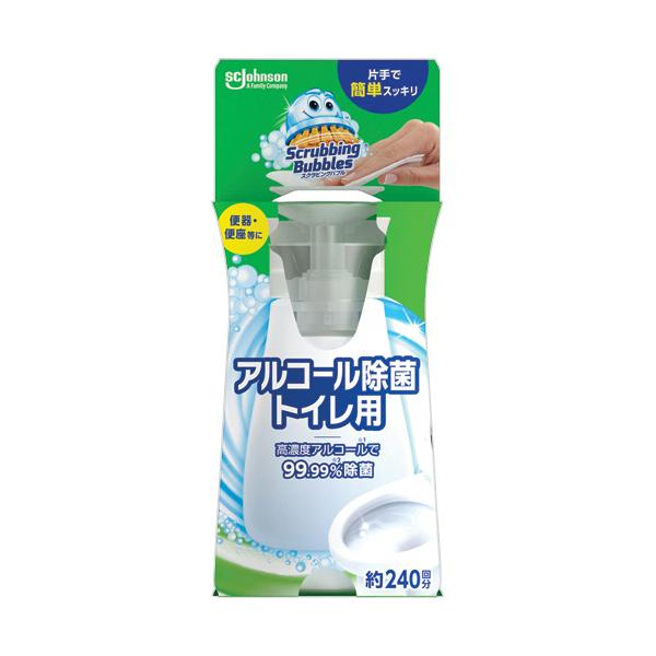 メーカー：ジョンソン　品番：JS016538　片手で簡単スッキリ！除菌率99.99％。