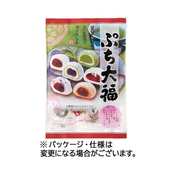 メーカー：クリート 　品番：102286   ひとくちサイズの大福をバラエティ豊かに6種詰合せ。　　バラエティ豊かに6種詰め合わせ。