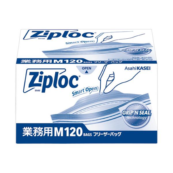 旭化成ホームプロダクツメーカー：　品番：116243　ジッパーバッグの定番「ジップロック」のフリーザーバッグ。<br>