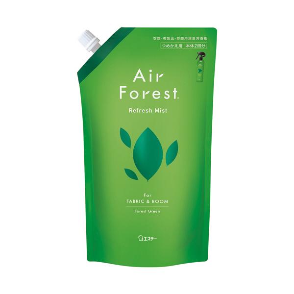 他サイト： エステー　Ａｉｒ　Ｆｏｒｅｓｔ　Ｒｅｆｒｅｓｈ　Ｍｉｓｔ　フォレストグリーンの香り　つめかえ用　５４０ｍｌ　１個の商品画像