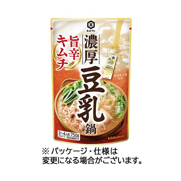 メーカー：キッコーマン　品番：011795　おいしい無調整豆乳を使用した鍋つゆ
