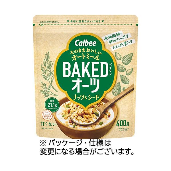 メーカー：カルビー　 品番：746025  オートミールをカルビー独自のベイクド製法でおいしく焼き上げた、甘くない（※カルビーフルグラ比）素材そのままのおいしさをいかしたシリアル（オートミール加工品）です。　　
