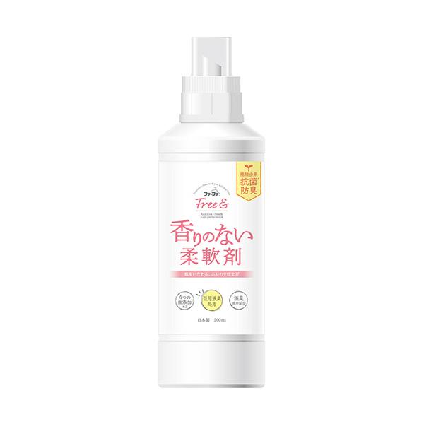 他サイト： ＮＳファーファジャパン　ファーファ　フリー＆　濃縮柔軟剤　無香料　本体　５００ｍｌ　１本の商品画像