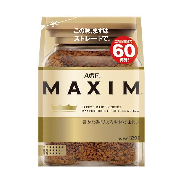 味の素ＡＧＦ　マキシム　インスタントコーヒー　詰替用　１２０ｇ　１袋