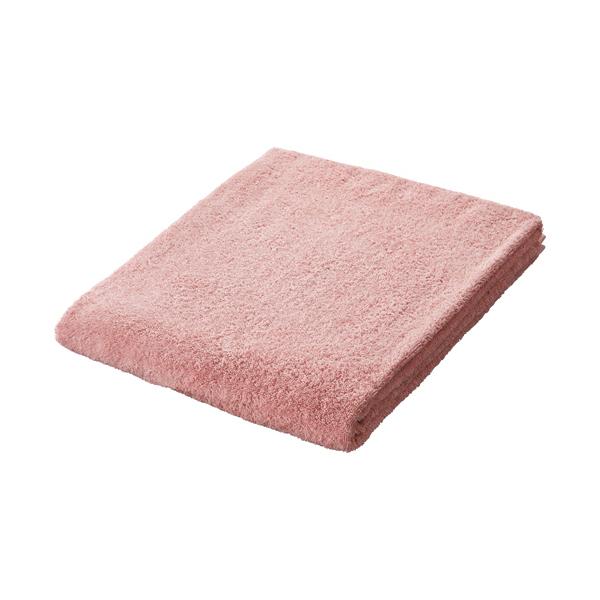 メーカー：林　 品番：LN446602  身体をすっぽり包み込める90×170cmの超大判バスタオル。　　シーツとしても使用可能。<BR>※商品の色はピンクになります。