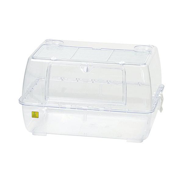 メーカー：三晃商会　 品番：121401  中が見やすい透明ボディと大きな扉で生き物との距離がグッと近づく飼育ケースです。　　＜パッケージ＞