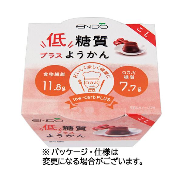 メーカー：遠藤製餡　 品番：688258  糖質を10g以下に抑えながら食物繊維10g以上摂取できる、なめらか仕立てのようかん。　　