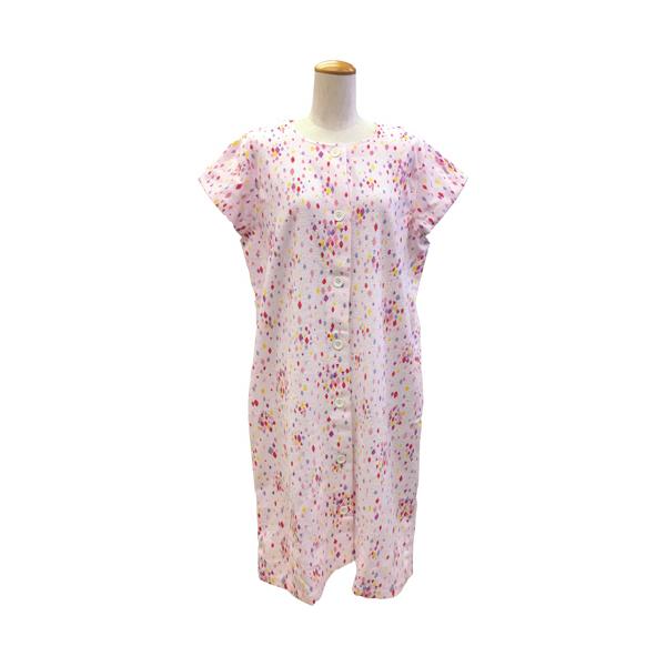 メーカー：林 　品番：ZI801302   脱ぎ着しやすい前ボタン仕様で便利なローブバスタオル。　　