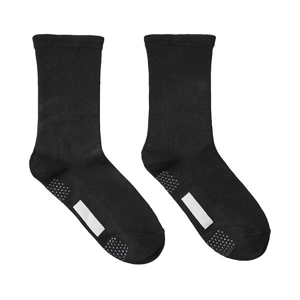 バフ工房 モジー商品 GUNZE グンゼ 快適工房 ソックス（ゴムなし） ブラック 25