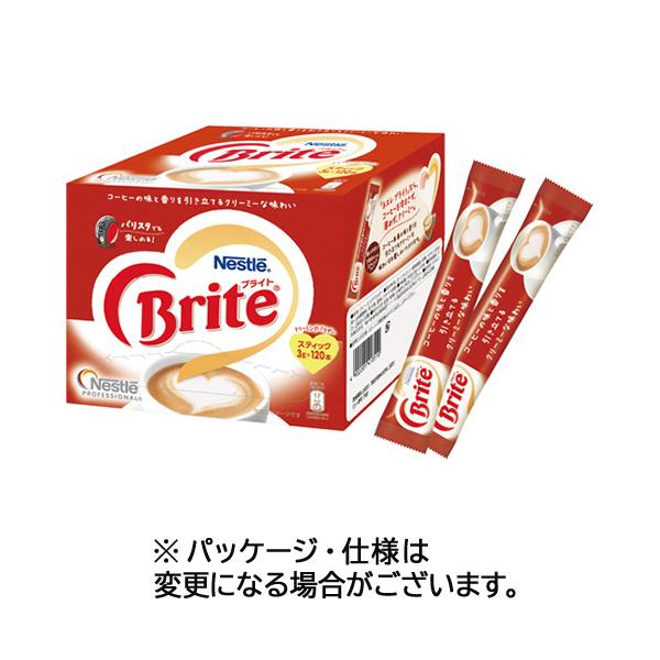 メーカー：ネスレ 　品番：413510   スッキリとした味わいの植物性クリーミングパウダー。ブライトのスティックタイプ。　　