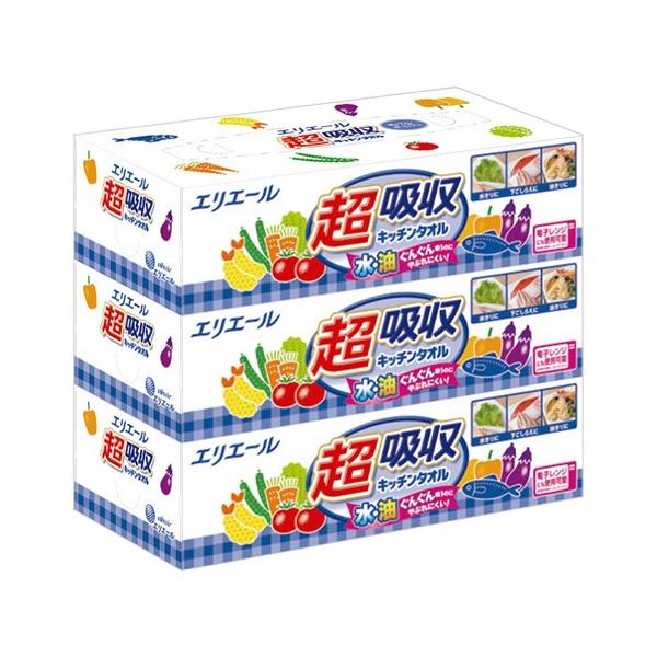 エリエール 超吸収 キッチンタオル