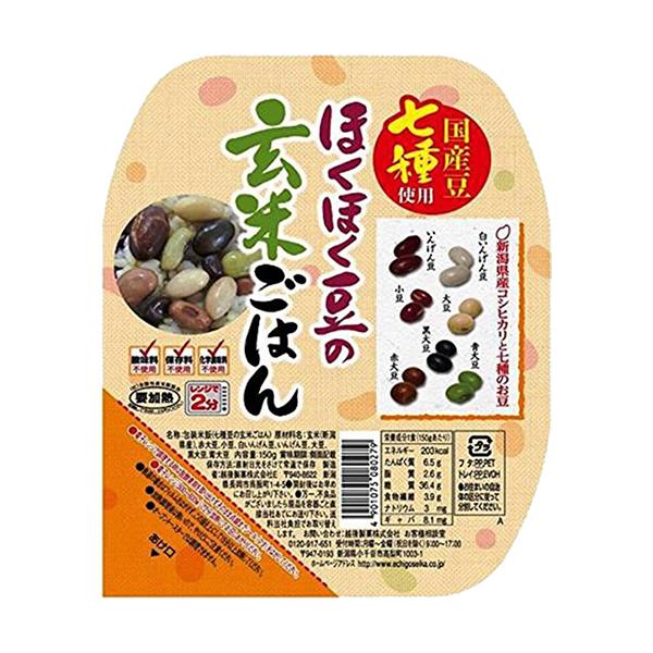 他サイト： 越後製菓　ほくほく豆の玄米ごはん　１５０ｇ／食　１セット（１２食）の商品画像
