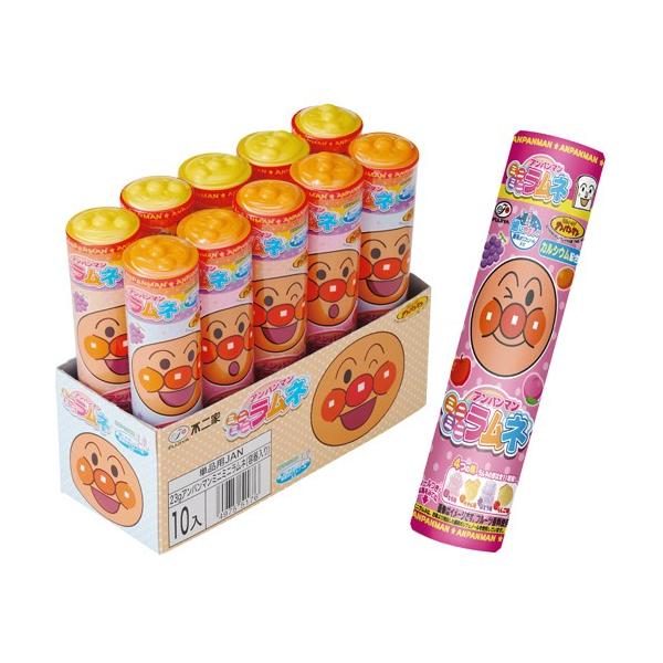 不二家（FUJIYA） アンパンマン ミニミニラムネ 23g／本 1箱（10