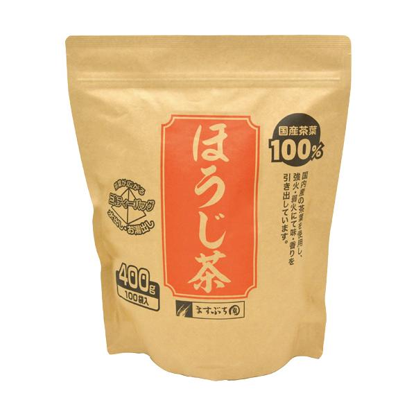 ますぶち園　オキロン　三角ティーバッグ　ほうじ茶　１セット（５００バッグ：１００バッグ×５袋）