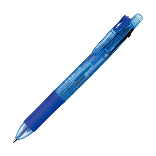 多色ジェルボールペン サラサ3＋S [黒/赤/青＋シャープペンシル] 0.5mm 青 SJ3-BL