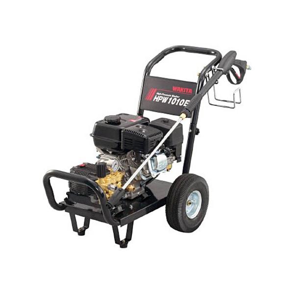 ワキタ・エンジン式高圧洗浄機・HPW1010E・動作品 ワキタ ワキタ MEIHO 高圧洗浄機エンジンタイプ HPW1010E