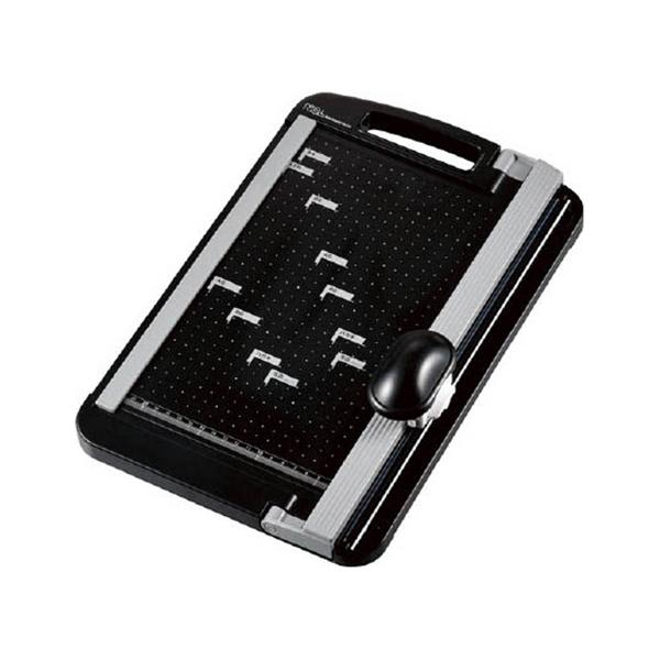 ナカバヤシ　ロータリーカッター　Ａ４　１２枚裁断　ブラック　ＮＲＣ−Ｎ２Ａ４−Ｄ　１台（直送）