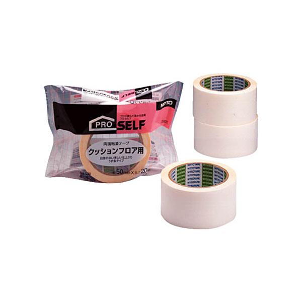 他サイト： ニトムズ　クッションフロア用　両面テープ　Ｎｏ．５３９　５０ｍｍ×２０ｍ　Ｊ０８７０　１巻（直送）の商品画像